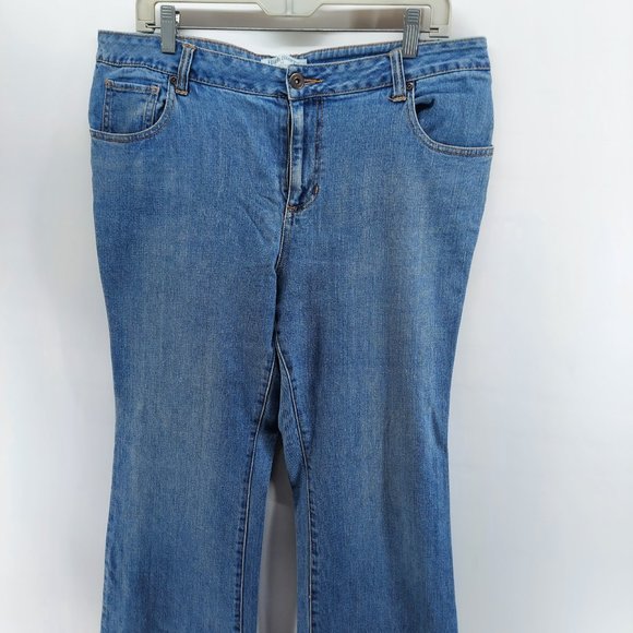 high sierra bootcut high Rise jeans size 12 - Picture 2 of 9